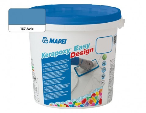 Dekorativní dvousložková spárovací malta s vysokou mechanickou a chemickou odolností Kerapoxy Easy Design 3kg 167 avio