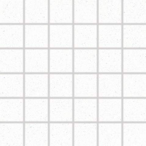 RAKO COMPILA mozaika WDM05864 Paper 5x5 bílošedá v designu granitu