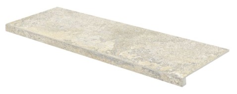 RAKO MIXTONE schodová tvarovka DCFVD887 nature 120x30 béžovošedá v designu kamenných kvádrů