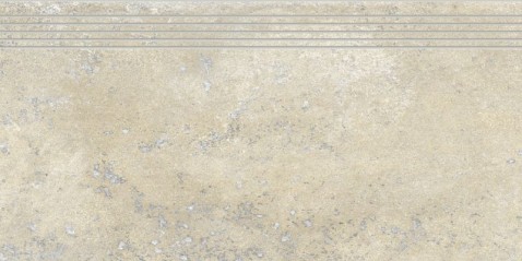 RAKO MIXTONE schodovka DCP84887 nature 80x40 béžovošedá v designu kamenných kvádrů