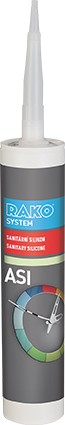 Silikonový tmel ASI 310ml tyrkysový pro těsnění spár v sanitárních a mokrých prostorech